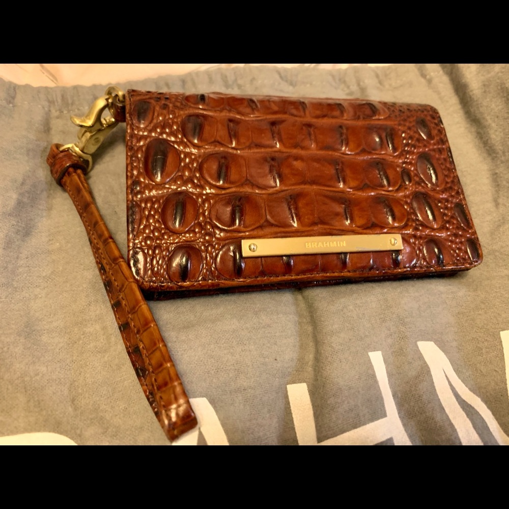 Brahmin Pecan Melbourne wallet